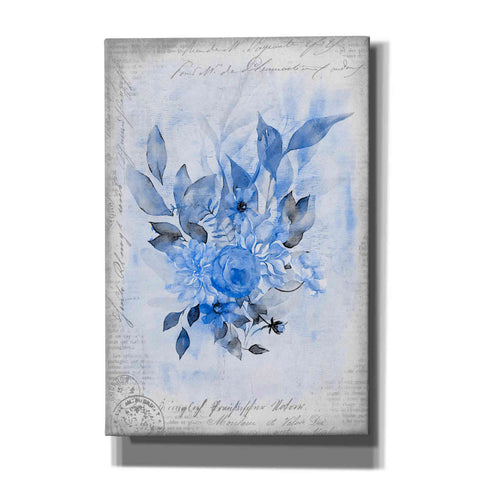 Image of 'Blue Flower Dream' by Andrea Haase, Giclee Canvas Wall Art
