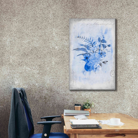 Image of 'Blue Summer' by Andrea Haase, Giclee Canvas Wall Art,26 x 40