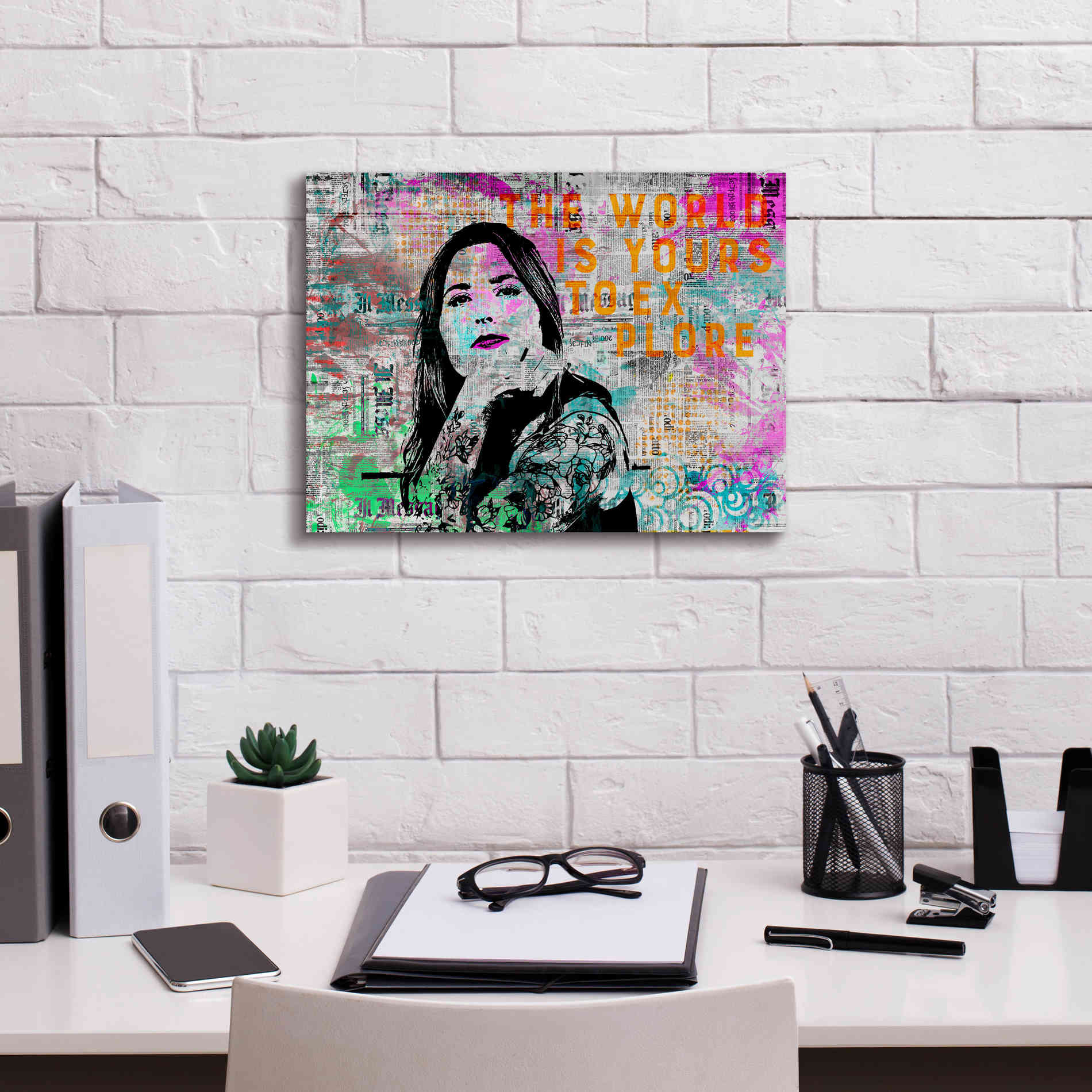 'Urban Living' by Andrea Haase, Giclee Canvas Wall Art,16 x 12