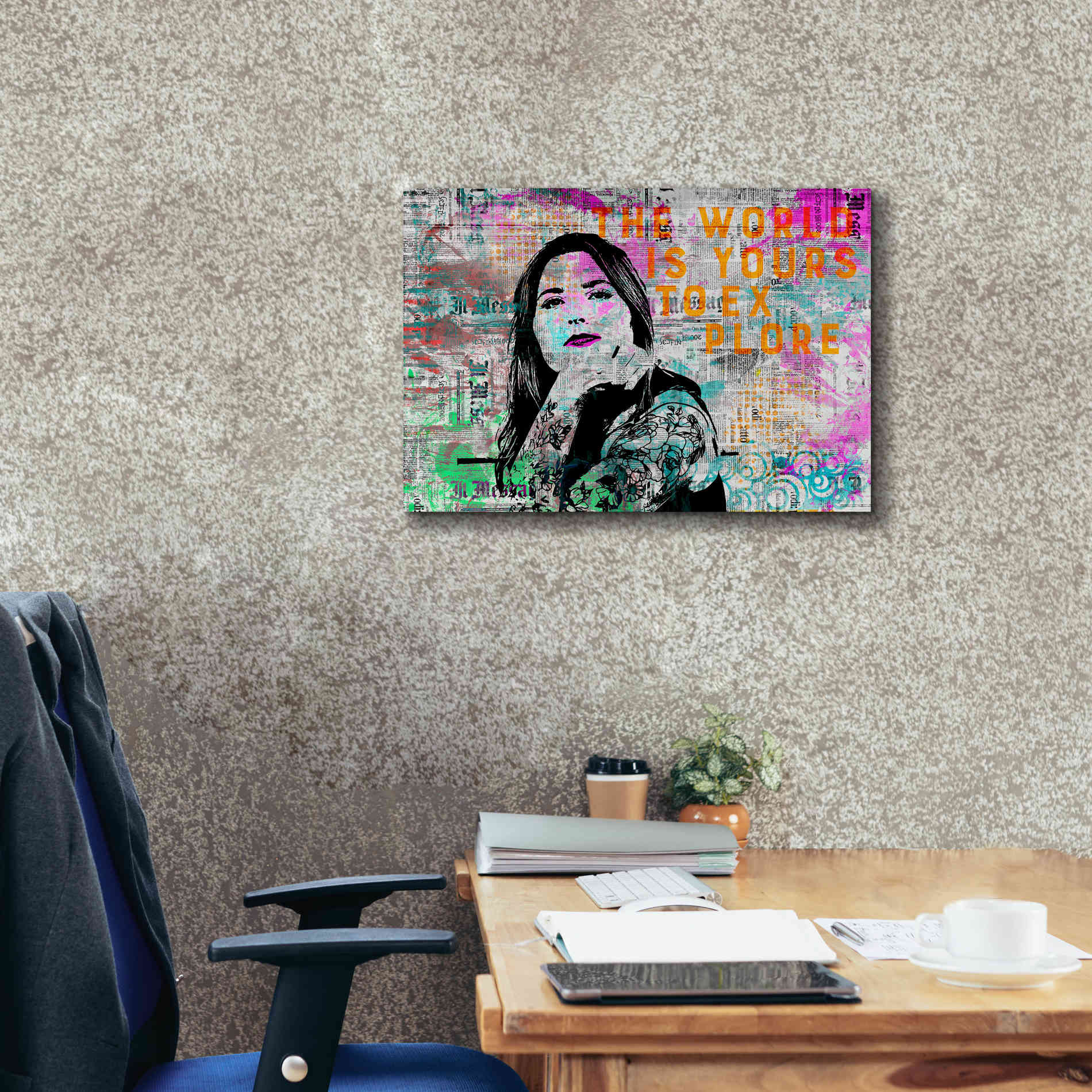 'Urban Living' by Andrea Haase, Giclee Canvas Wall Art,26 x 18