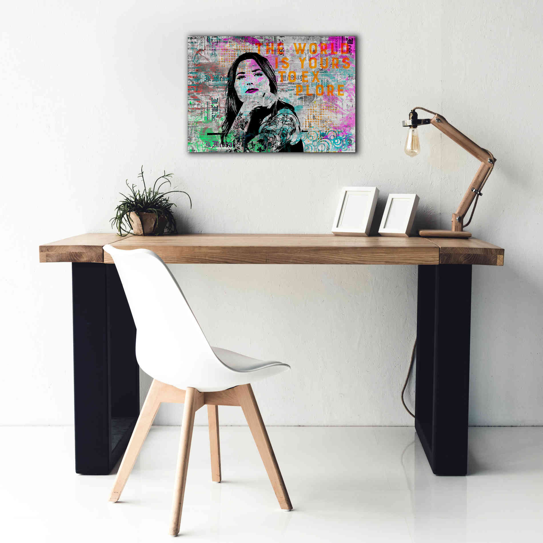 'Urban Living' by Andrea Haase, Giclee Canvas Wall Art,26 x 18