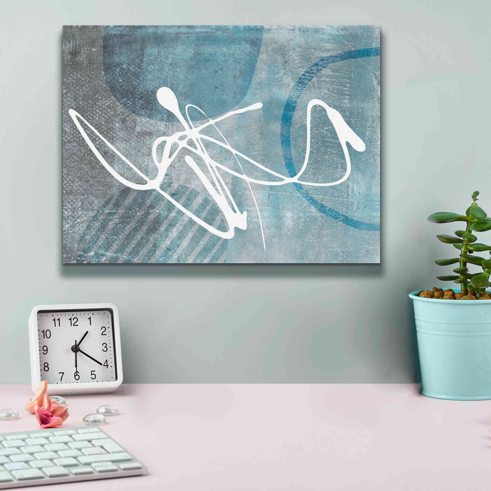 'Inspiring Meeting' by Andrea Haase, Giclee Canvas Wall Art,16 x 12