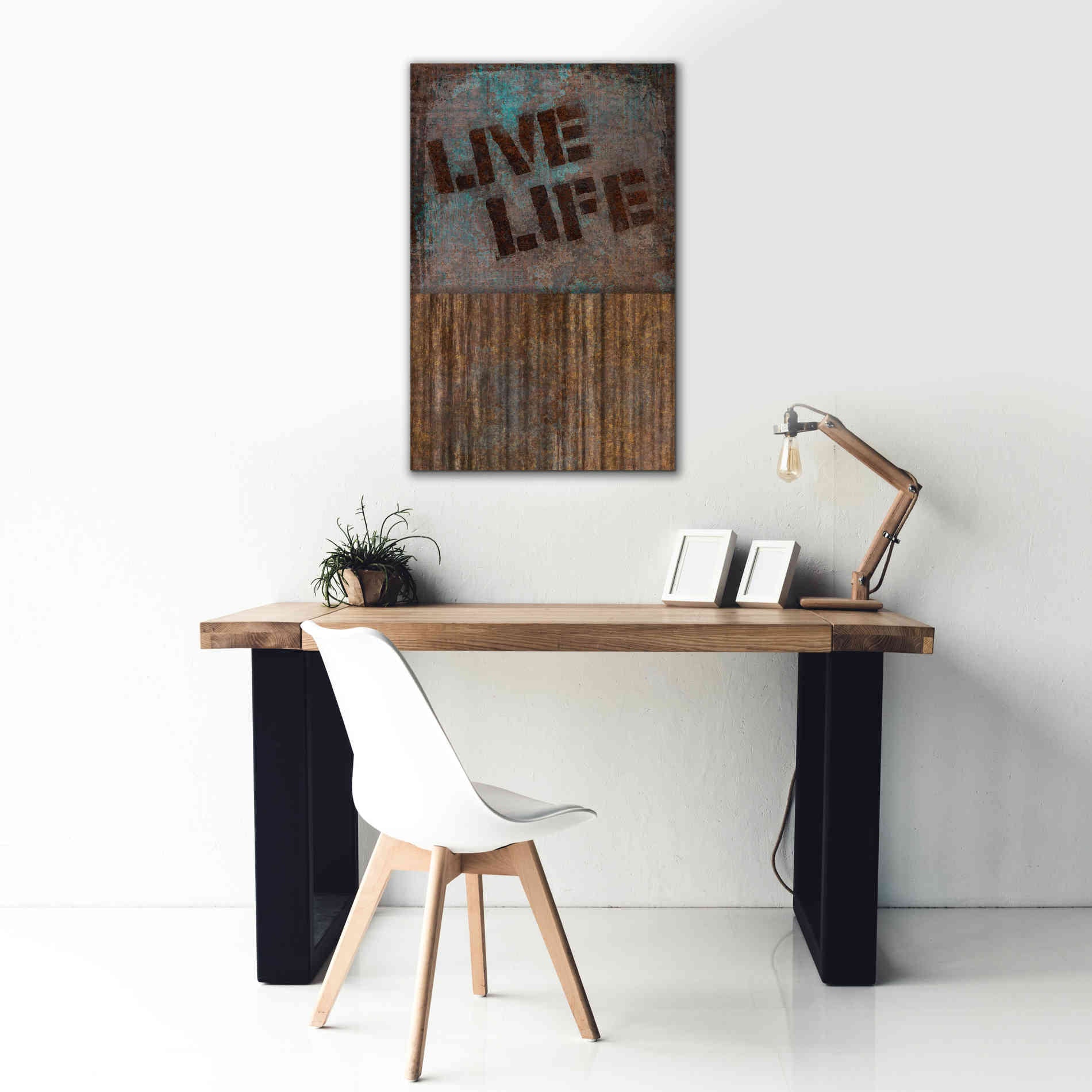 'Live Life' by Andrea Haase, Giclee Canvas Wall Art,26 x 40