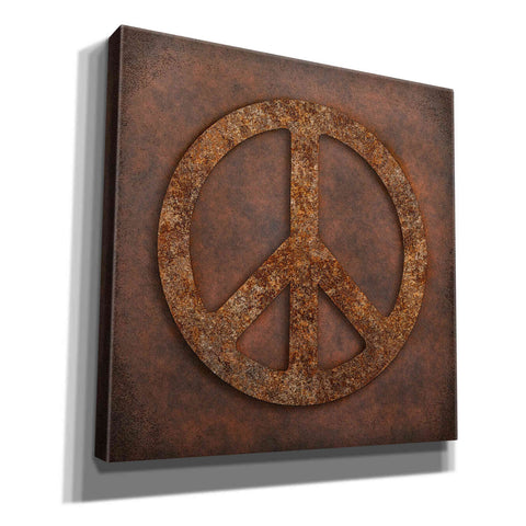 Image of 'Rusted Peace ' by Andrea Haase, Giclee Canvas Wall Art