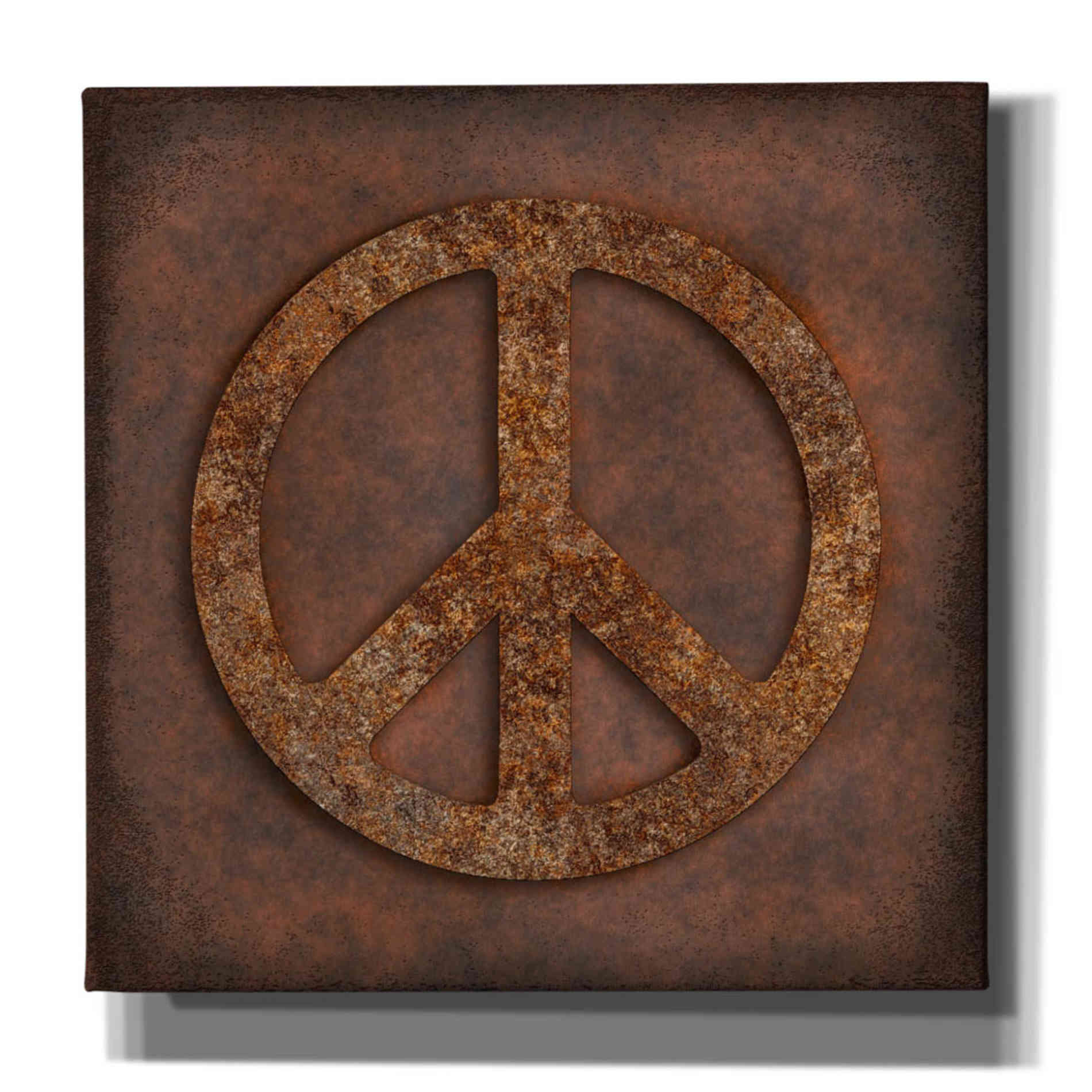 'Rusted Peace ' by Andrea Haase, Giclee Canvas Wall Art