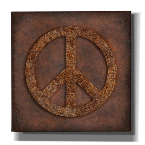Image of 'Rusted Peace ' by Andrea Haase, Giclee Canvas Wall Art