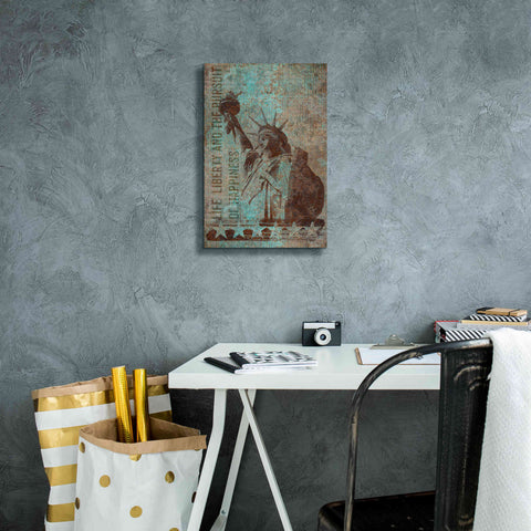 Image of 'Rusty Lady' by Andrea Haase, Giclee Canvas Wall Art,12 x 18
