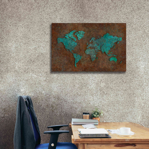 Image of 'Rusted World' by Andrea Haase, Giclee Canvas Wall Art,40 x 26