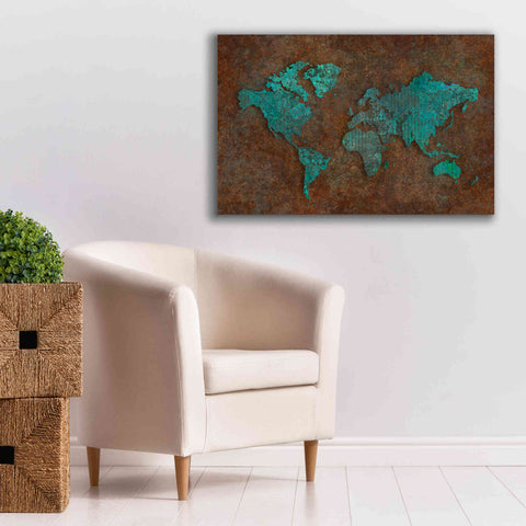 Image of 'Rusted World' by Andrea Haase, Giclee Canvas Wall Art,40 x 26