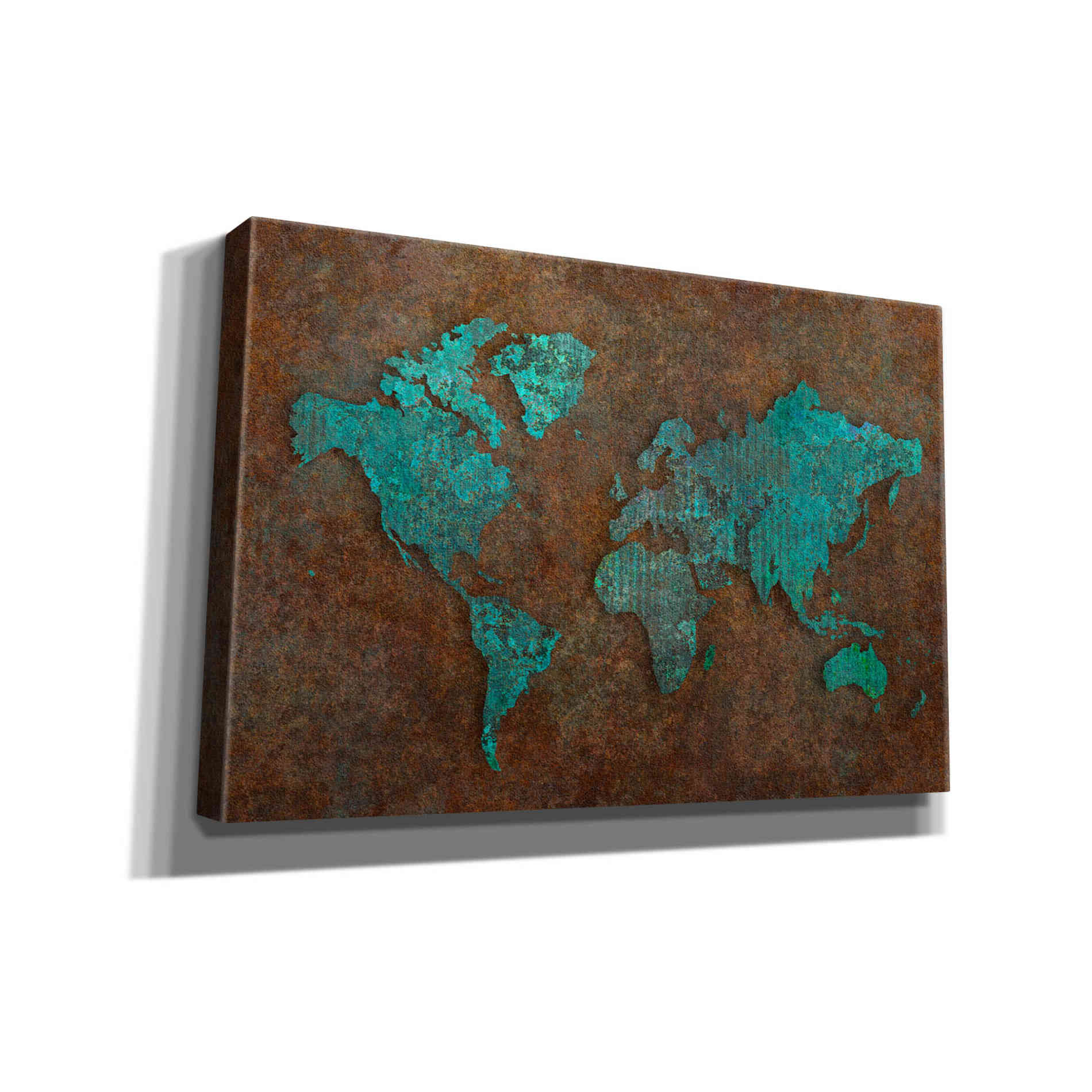 'Rusted World' by Andrea Haase, Giclee Canvas Wall Art