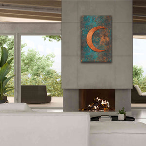 'Moon Symbiosis Of Rust And Copper' by Andrea Haase, Giclee Canvas Wall Art,26 x 40
