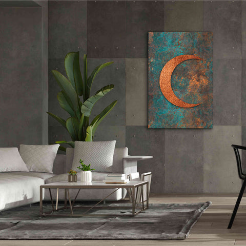 Image of 'Moon Symbiosis Of Rust And Copper' by Andrea Haase, Giclee Canvas Wall Art,40 x 60