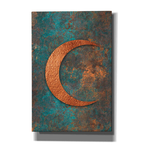 Image of 'Moon Symbiosis Of Rust And Copper' by Andrea Haase, Giclee Canvas Wall Art