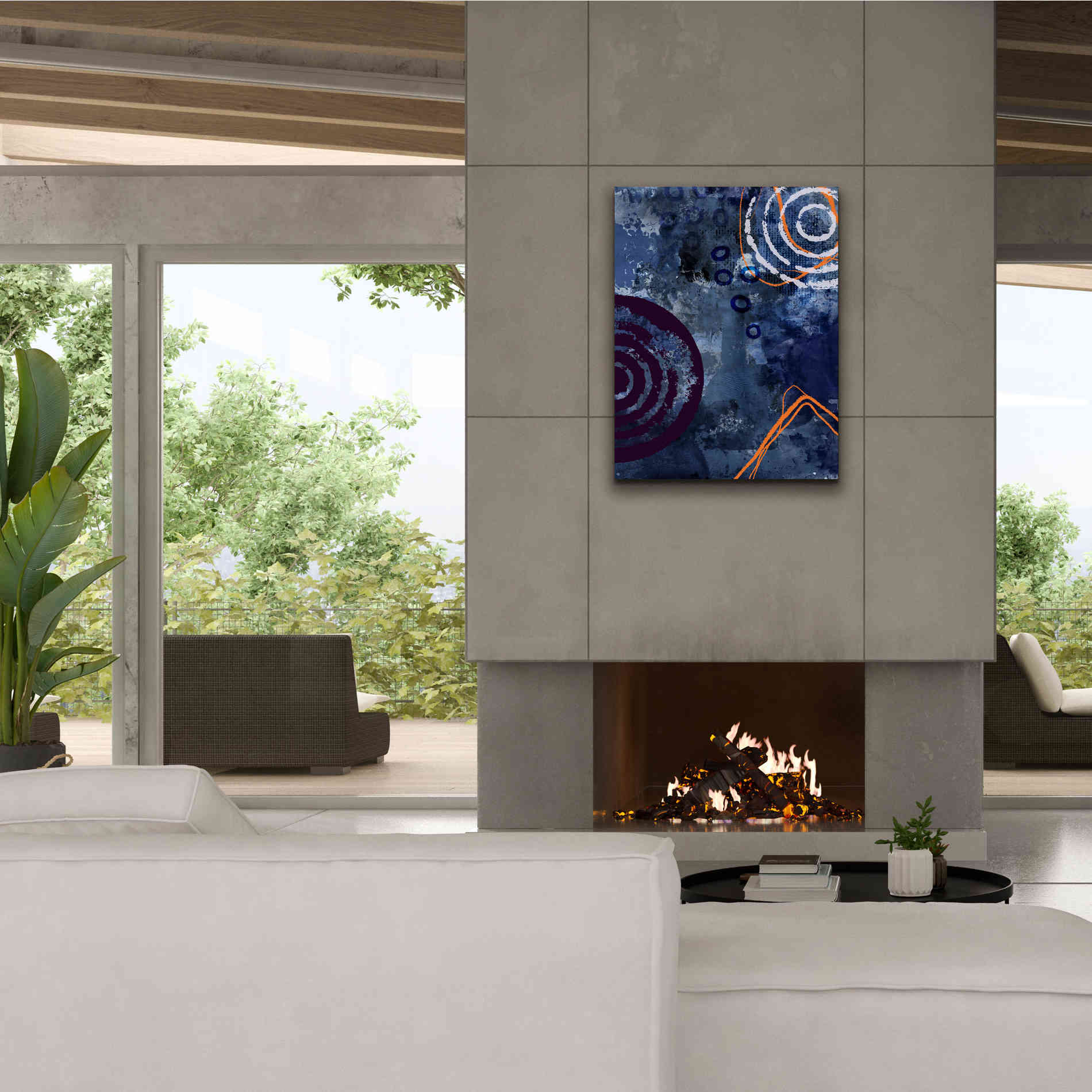 'Nightscape Rush' by Andrea Haase, Giclee Canvas Wall Art,26 x 34