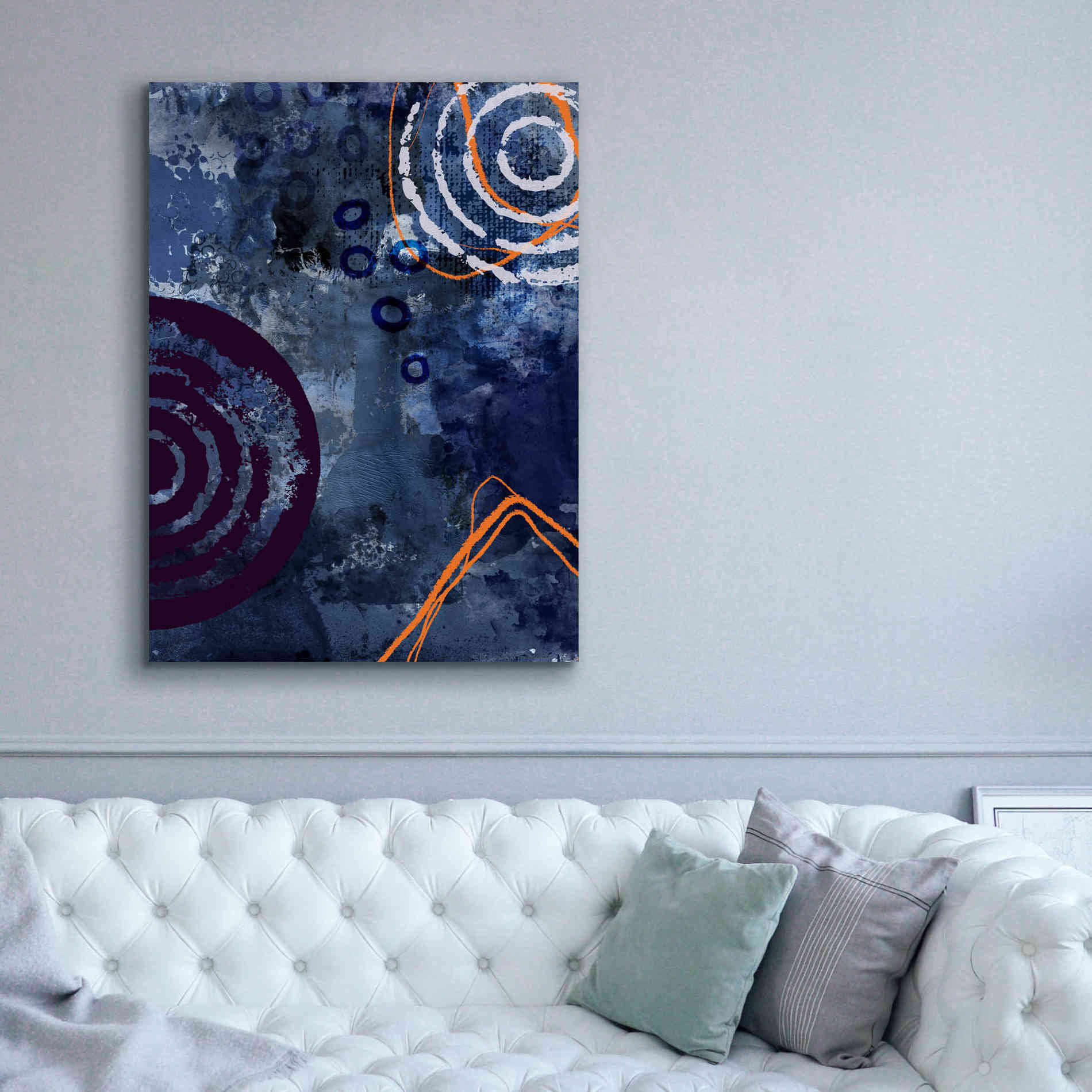 'Nightscape Rush' by Andrea Haase, Giclee Canvas Wall Art,40 x 54