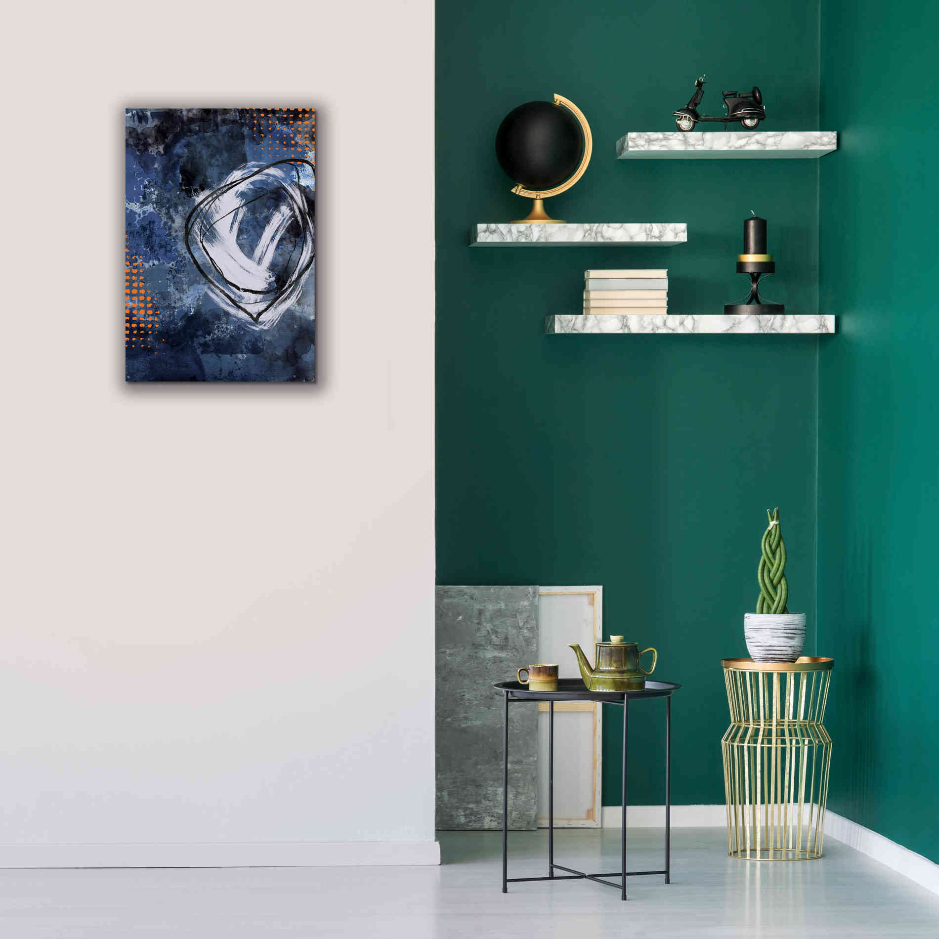 'Nightscape Exit' by Andrea Haase, Giclee Canvas Wall Art,18 x 26