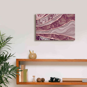 'Rose Quartz Marble And Stone' by Andrea Haase, Giclee Canvas Wall Art,18 x 12