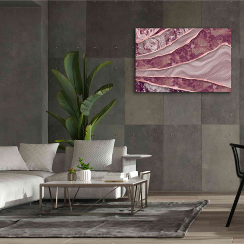 Image of 'Rose Quartz Marble And Stone' by Andrea Haase, Giclee Canvas Wall Art,60 x 40