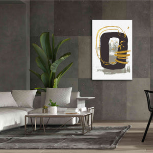 'Gold Meets Neutrals V' by Andrea Haase, Giclee Canvas Wall Art,40 x 60