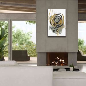 'Gold Meets Neutrals VI' by Andrea Haase, Giclee Canvas Wall Art,26 x 40