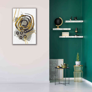'Gold Meets Neutrals VI' by Andrea Haase, Giclee Canvas Wall Art,26 x 40