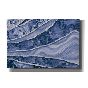 'Blue Marble And Stone' by Andrea Haase Giclee Canvas Wall Art