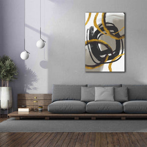 'Gold Meets Neutrals IV' by Andrea Haase Giclee Canvas Wall Art,40 x 60