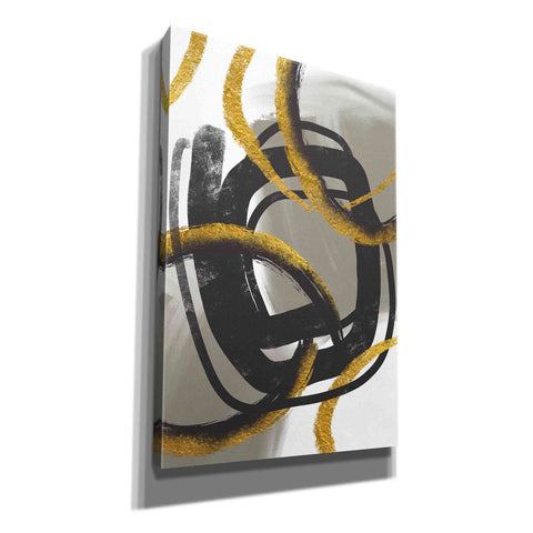 Image of 'Gold Meets Neutrals IV' by Andrea Haase Giclee Canvas Wall Art