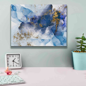 'Alcohol Ink Fantasy VI' by Andrea Haase Giclee Canvas Wall Art,16 x 12