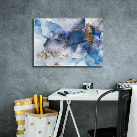 Image of 'Alcohol Ink Fantasy VI' by Andrea Haase Giclee Canvas Wall Art,26 x 18