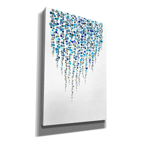 Image of 'Fancy Dots Blue' by Andrea Haase Giclee Canvas Wall Art