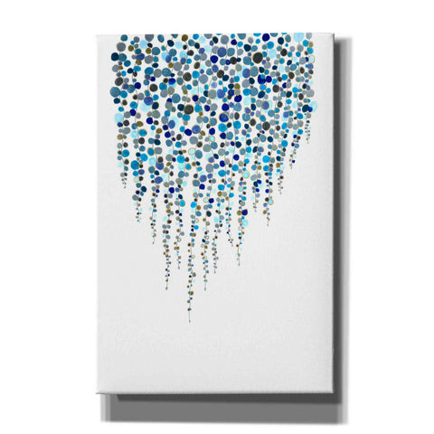 Image of 'Fancy Dots Blue' by Andrea Haase Giclee Canvas Wall Art