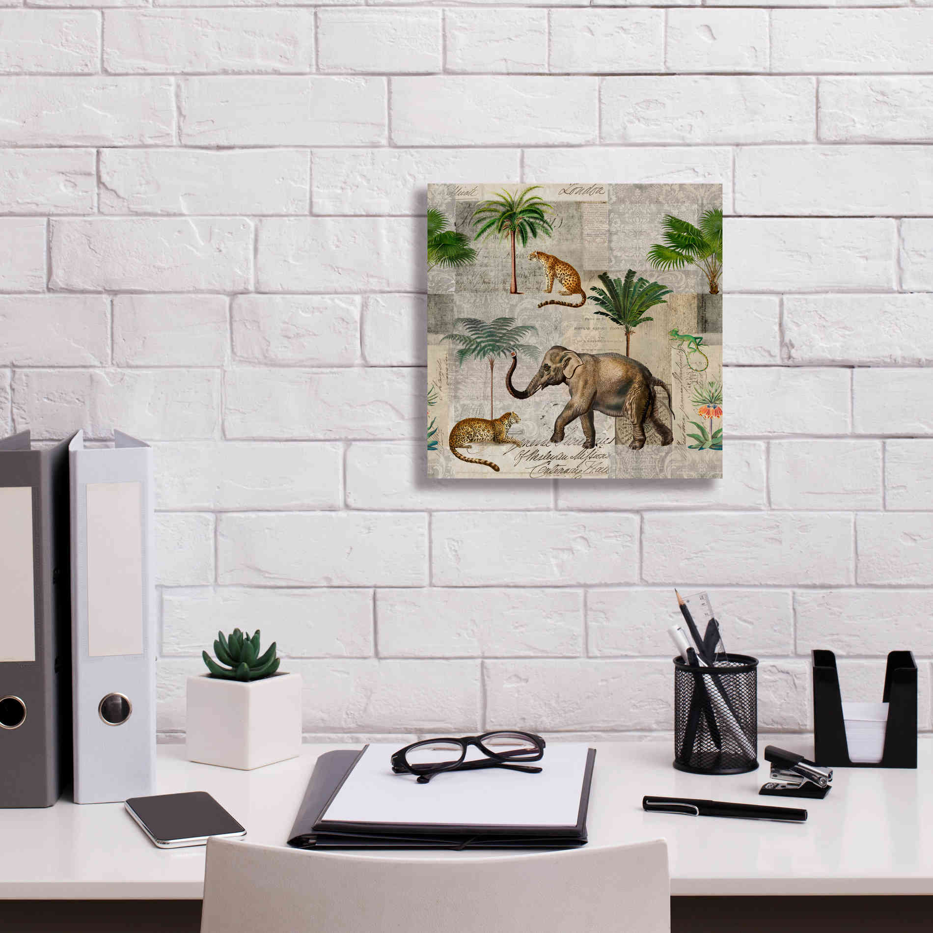 'The Magic Of Africa' by Andrea Haase Giclee Canvas Wall Art,12 x 12