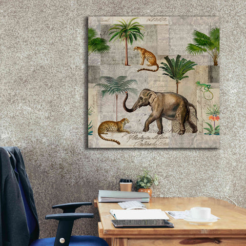 Image of 'The Magic Of Africa' by Andrea Haase Giclee Canvas Wall Art,37 x 37