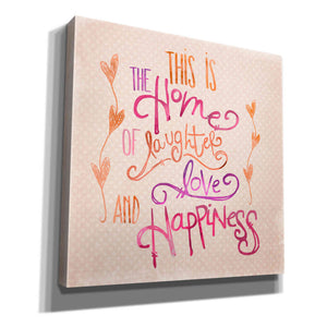 'Home Of Happiness' by Andrea Haase Giclee Canvas Wall Art