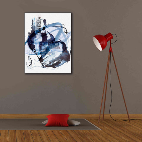 Image of 'Story Of Passion Blue' by Andrea Haase Giclee Canvas Wall Art,26 x 34