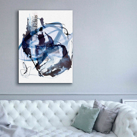 Image of 'Story Of Passion Blue' by Andrea Haase Giclee Canvas Wall Art,40 x 54