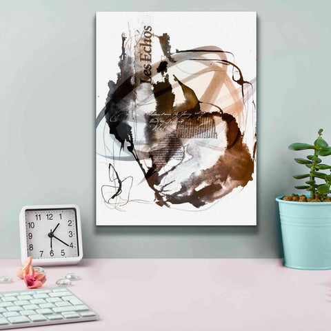 Image of 'Story Of Passion Brown' by Andrea Haase Giclee Canvas Wall Art,12 x 16