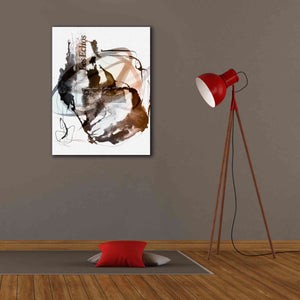 'Story Of Passion Brown' by Andrea Haase Giclee Canvas Wall Art,26 x 34