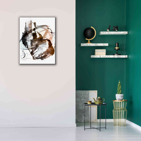 Image of 'Story Of Passion Brown' by Andrea Haase Giclee Canvas Wall Art,26 x 34