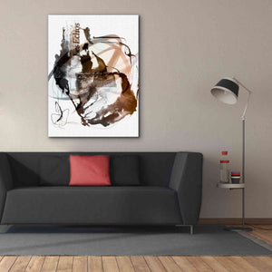 'Story Of Passion Brown' by Andrea Haase Giclee Canvas Wall Art,40 x 54
