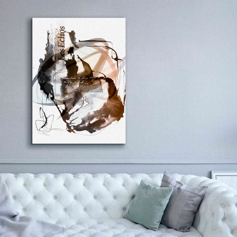 Image of 'Story Of Passion Brown' by Andrea Haase Giclee Canvas Wall Art,40 x 54