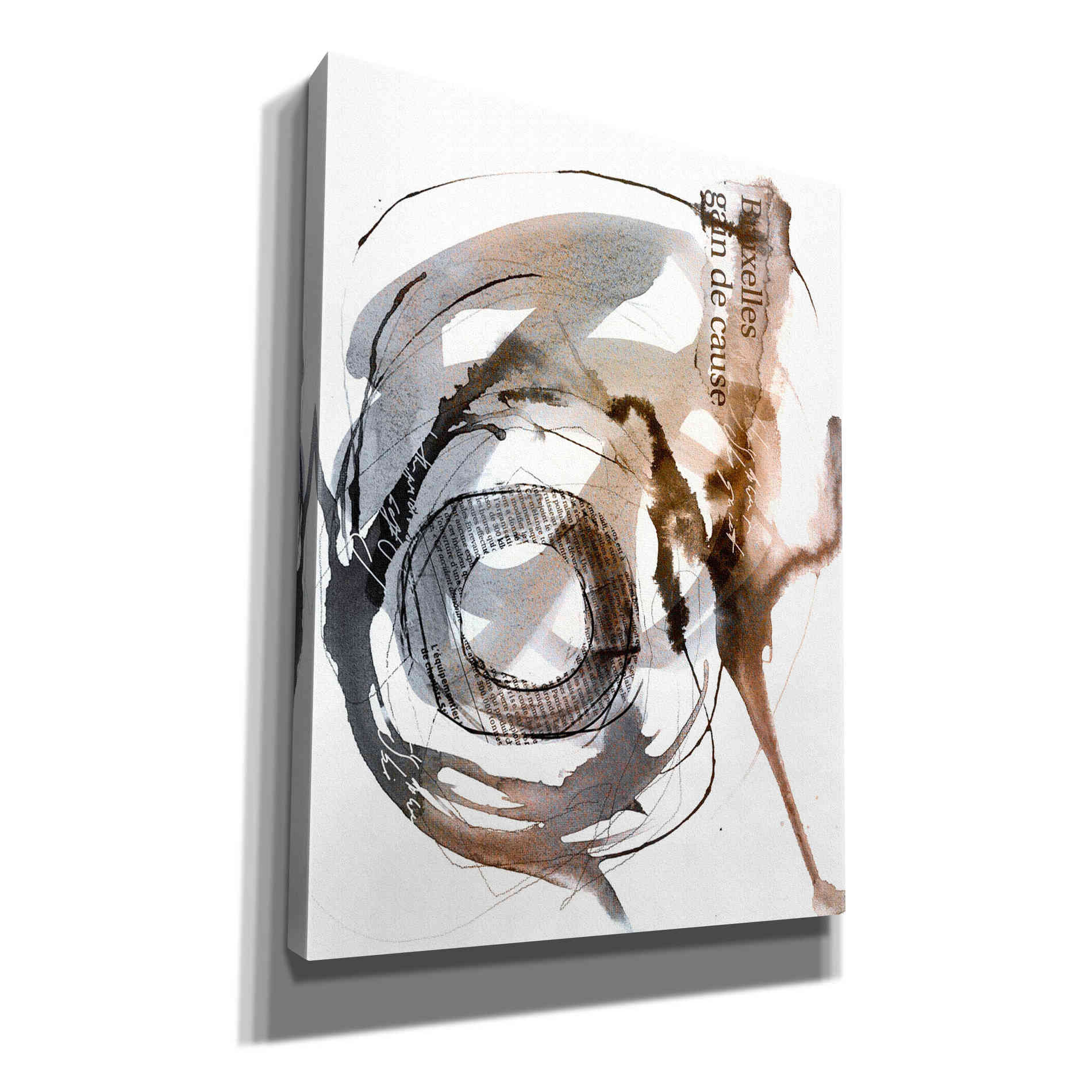 'Story Of Hope Brown' by Andrea Haase Giclee Canvas Wall Art