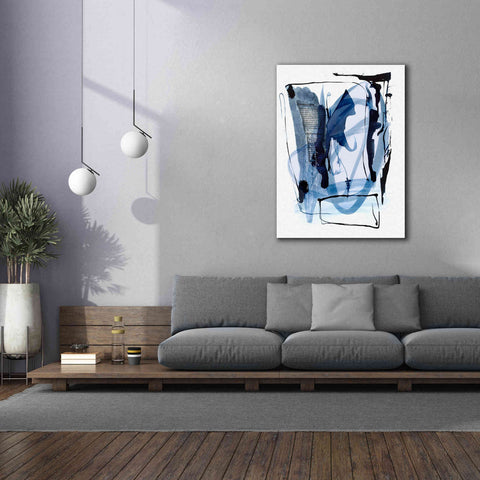 Image of 'Story Of Faith Blue' by Andrea Haase Giclee Canvas Wall Art,40 x 54