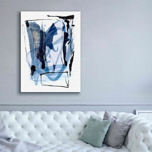 'Story Of Faith Blue' by Andrea Haase Giclee Canvas Wall Art,40 x 54