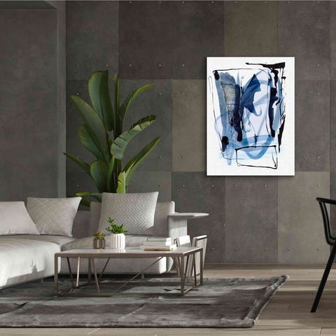 Image of 'Story Of Faith Blue' by Andrea Haase Giclee Canvas Wall Art,40 x 54