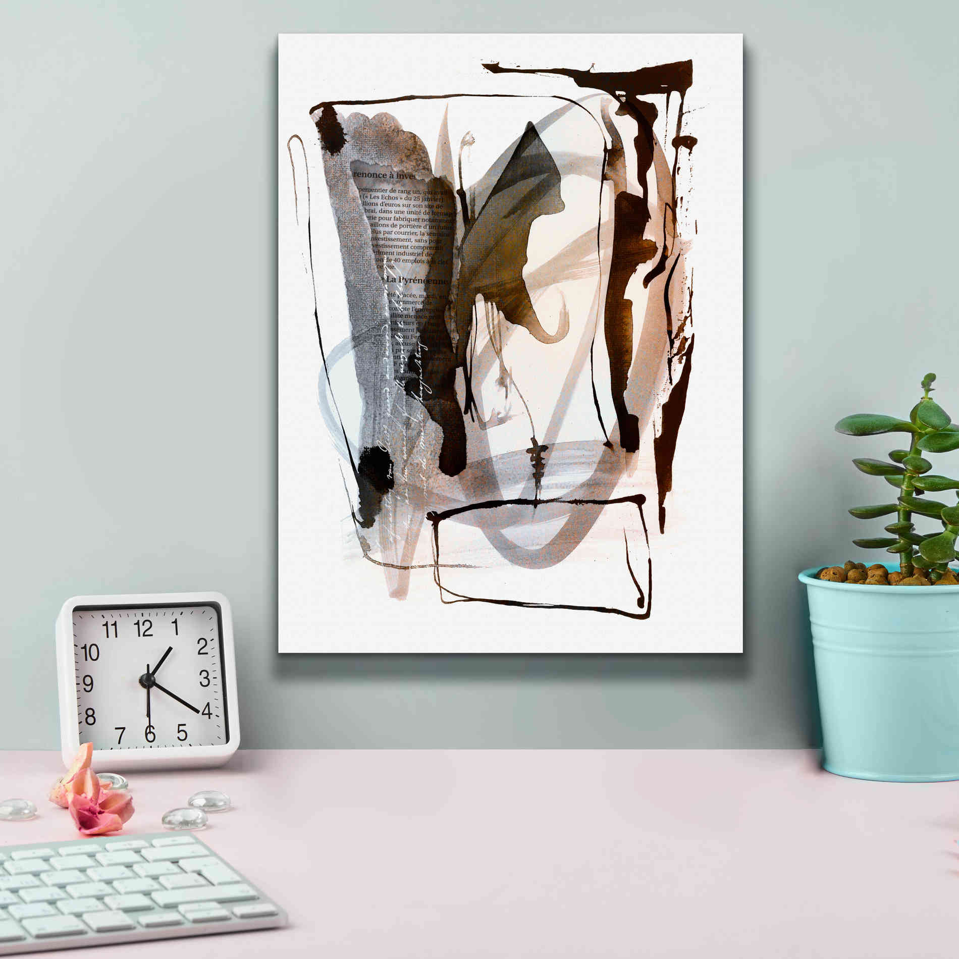 'Story Of Faith Brown' by Andrea Haase Giclee Canvas Wall Art,12 x 16