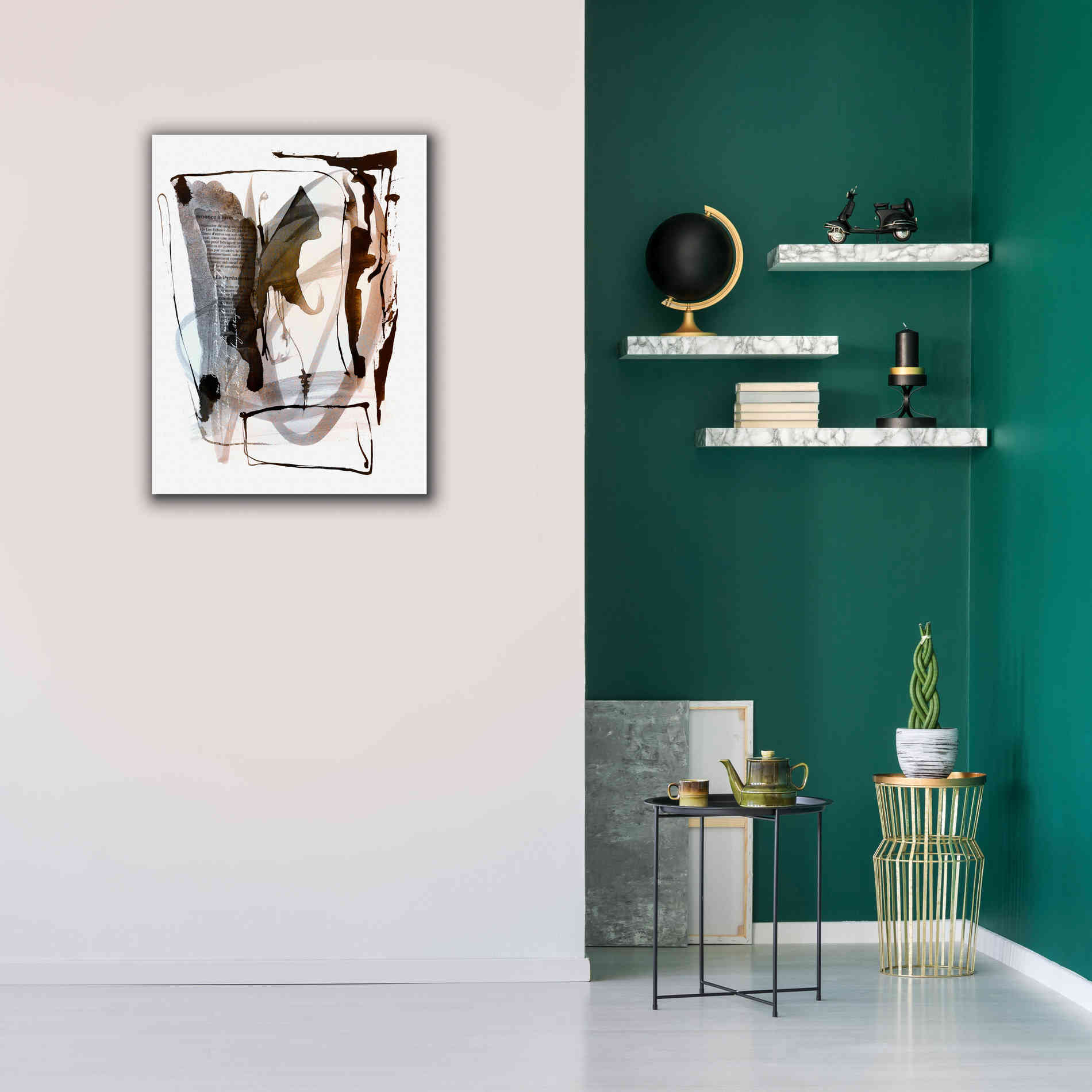 'Story Of Faith Brown' by Andrea Haase Giclee Canvas Wall Art,26 x 34