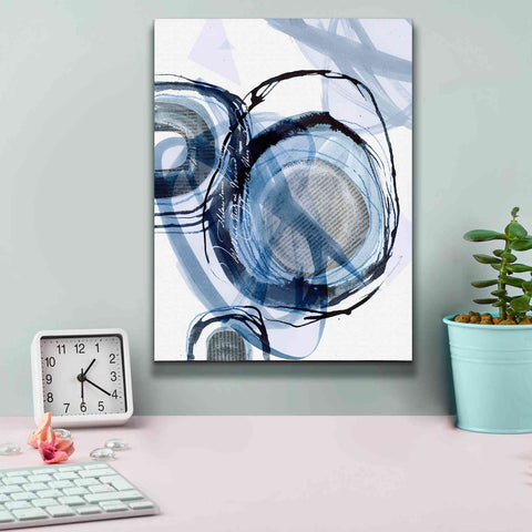 Image of 'Story Of Escape Blue' by Andrea Haase Giclee Canvas Wall Art,12 x 16