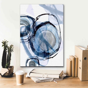 'Story Of Escape Blue' by Andrea Haase Giclee Canvas Wall Art,18 x 26